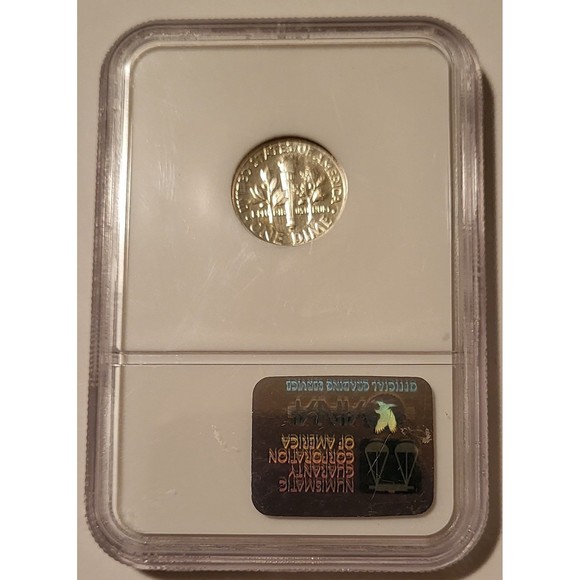 1962 Roosevelt Dime Proof PF68 W Cameo NGC - Picture 2 of 2